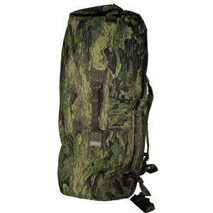 Army Navy Sea Bag Military Style 95L A-TACS FGX Camouflage Duffle Bag